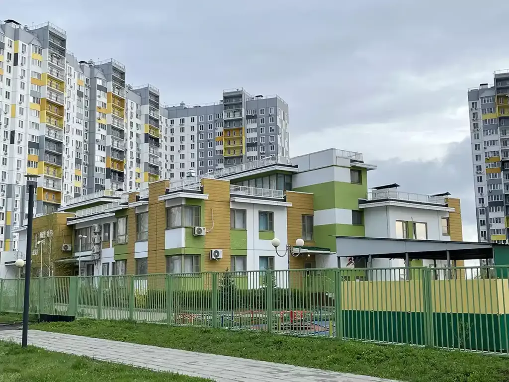 Новый современный детский сад на территории ЖК 5 Элемент, микрорайон Левенцовка, Западный жилой массив Ростова-на-Дону